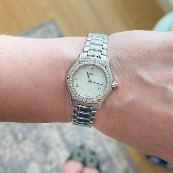 Ebel 1911 White Mother of Pearl Dial Ladies Watch - Picture 13 of 14